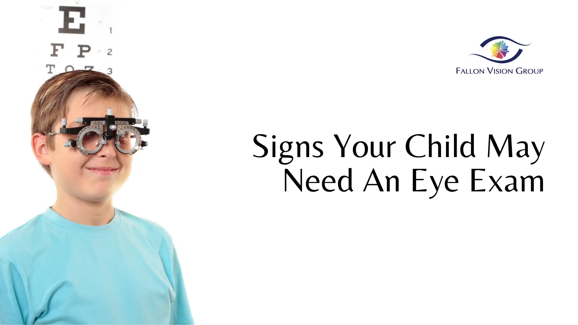 Signs Your Child May Need An Eye Exam